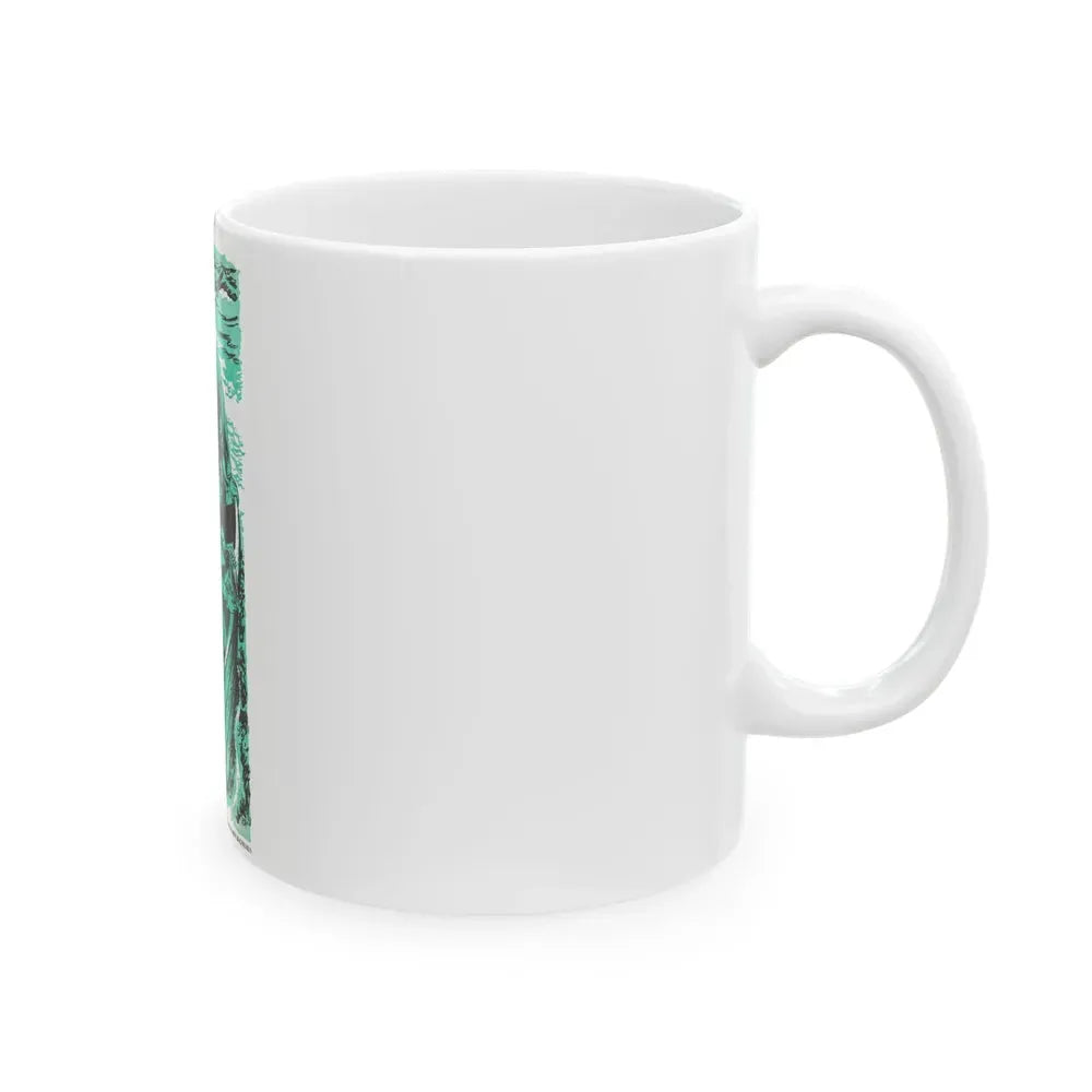 Escape, Bluebook magazine, March 1953 - White Coffee Mug - Go Mug Yourself