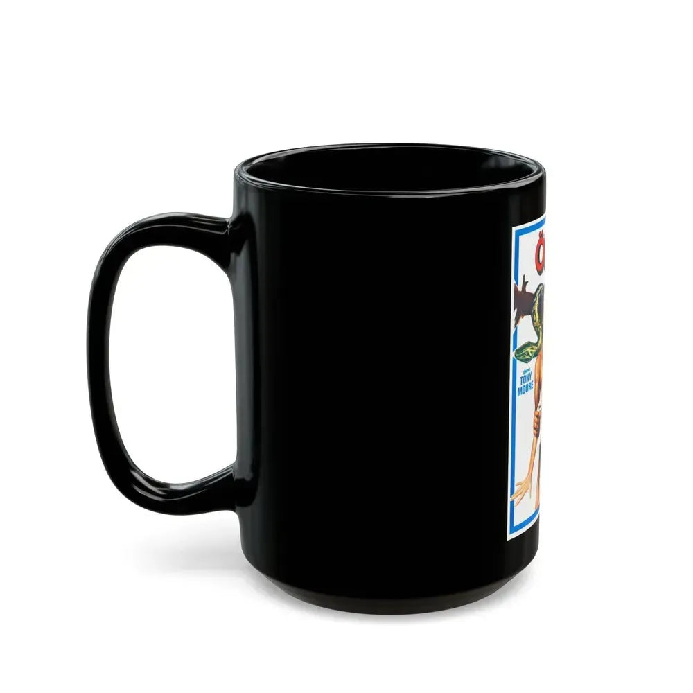 ESCAPE FROM HELL (TURKISH) 1980 Movie Poster - Black Coffee Mug - Go Mug Yourself