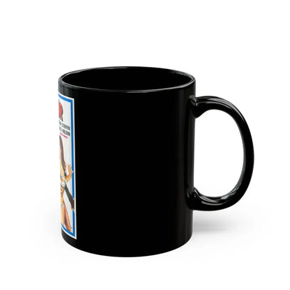 ESCAPE FROM HELL (TURKISH) 1980 Movie Poster - Black Coffee Mug - Go Mug Yourself