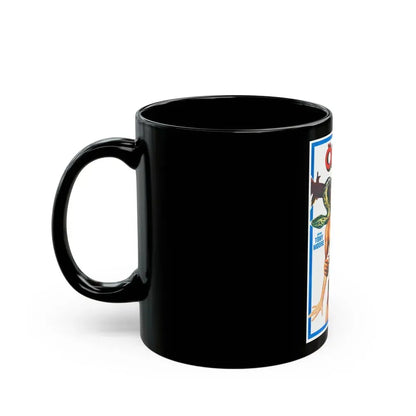ESCAPE FROM HELL (TURKISH) 1980 Movie Poster - Black Coffee Mug - Go Mug Yourself