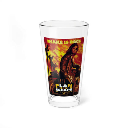 ESCAPE FROM L.A. (TEASER) 1996 Movie Poster - Pint Glass 16oz-16oz-Go Mug Yourself