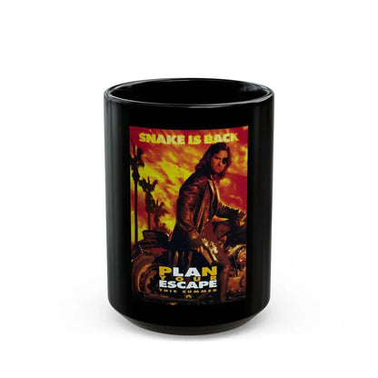 ESCAPE FROM L.A. (TEASER) 1996 Movie Poster - Black Coffee Mug 15oz - Go Mug Yourself