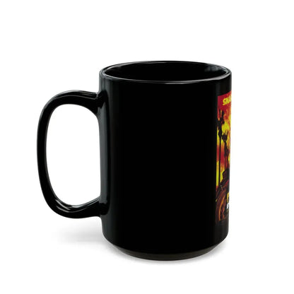 ESCAPE FROM L.A. (TEASER) 1996 Movie Poster - Black Coffee Mug - Go Mug Yourself