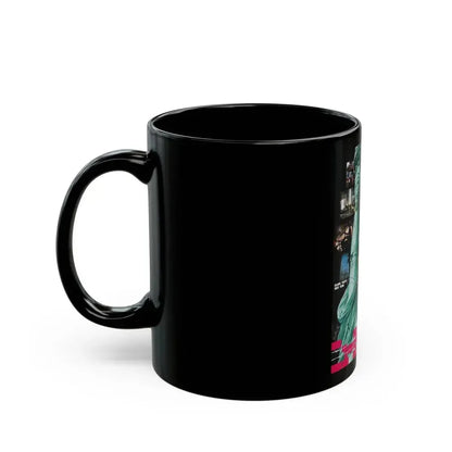 ESCAPE FROM NEW YORK (ASIAN) 1981 Movie Poster - Black Coffee Mug - Go Mug Yourself