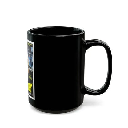 ESCAPE FROM NEW YORK (SPANISH) 1981 Movie Poster - Black Coffee Mug - Go Mug Yourself