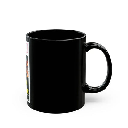 ESCAPE FROM THE BRONX (ITALIAN) 1983 Movie Poster - Black Coffee Mug - Go Mug Yourself