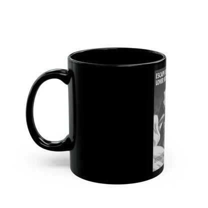 Escape Of Hitler's Lover Boy, World of Men, December 1963 - Black Coffee Mug - Go Mug Yourself