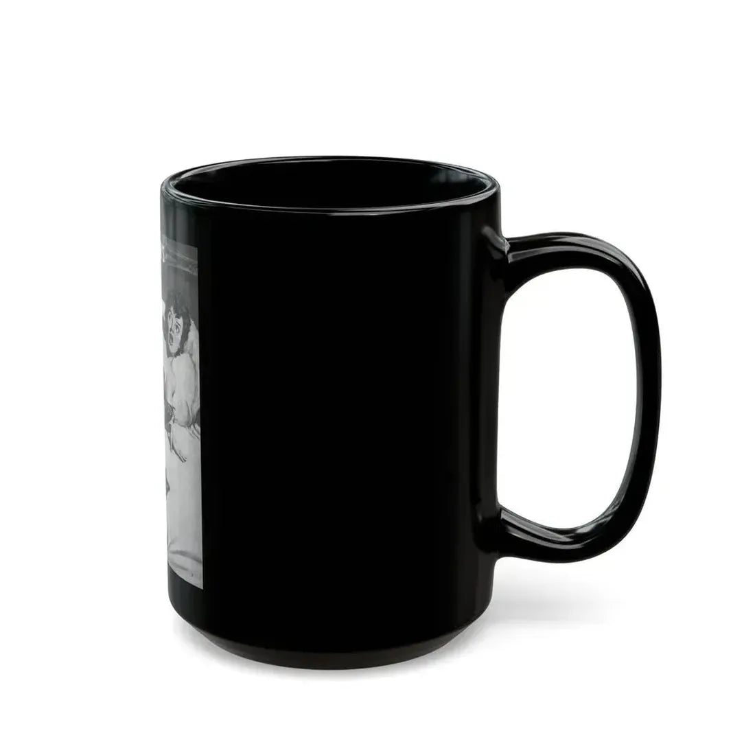 Escape Of Hitler's Lover Boy, World of Men, December 1963 - Black Coffee Mug - Go Mug Yourself
