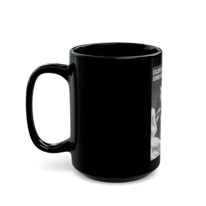 Escape Of Hitler's Lover Boy, World of Men, December 1963 - Black Coffee Mug - Go Mug Yourself