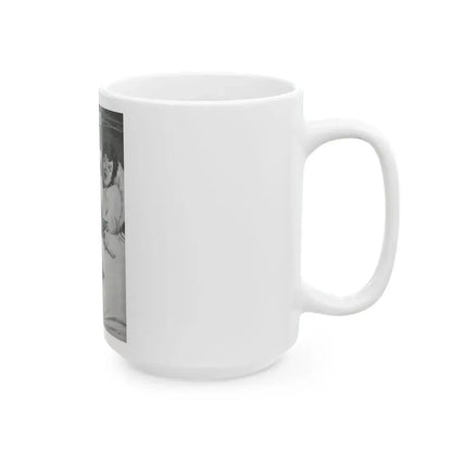 Escape Of Hitler's Lover Boy, World of Men, December 1963 - White Coffee Mug - Go Mug Yourself