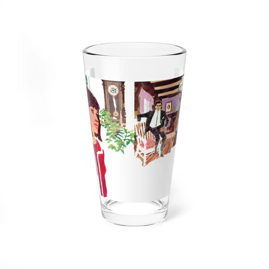 Escape To Happiness by Betty Colsen, Homes & Gardens, 1965 - Pint Glass 16oz 16oz - Go Mug Yourself