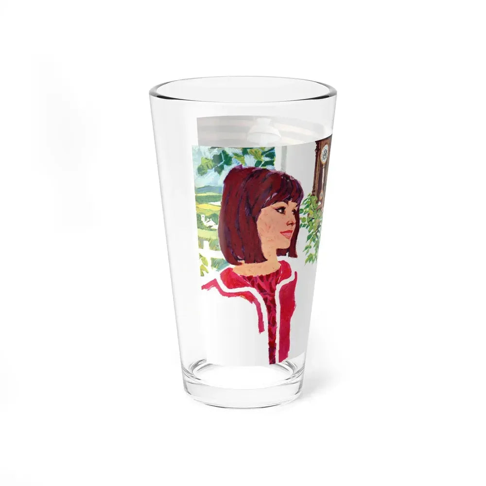 Escape To Happiness by Betty Colsen, Homes & Gardens, 1965 - Pint Glass 16oz - Go Mug Yourself