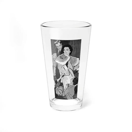 Escape To Happiness by Roberta Leigh, Woman's Own magazine, 1955 (1) - Pint Glass 16oz 16oz - Go Mug Yourself