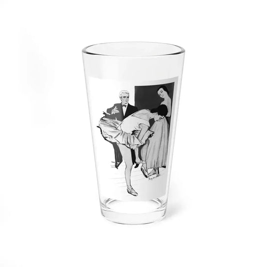 Escape To Happiness by Roberta Leigh, Woman's Own magazine, 1955 (2) - Pint Glass 16oz 16oz - Go Mug Yourself