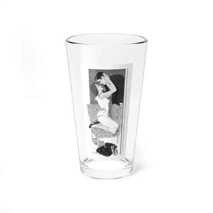 Escape To Happiness by Roberta Leigh, Woman's Own magazine, 1955 (3) - Pint Glass 16oz 16oz - Go Mug Yourself
