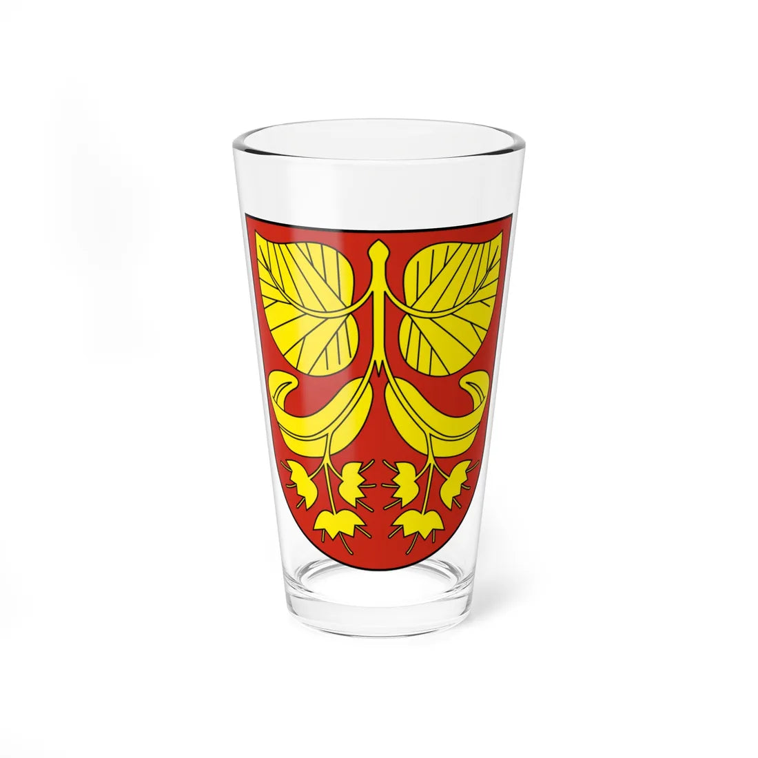 Eschlikon-blazon (Switzerland) (Coat of Arms) Pint Glass 16oz 16oz - Go Mug Yourself