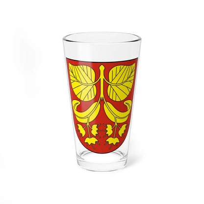 Eschlikon-blazon (Switzerland) (Coat of Arms) Pint Glass 16oz 16oz - Go Mug Yourself