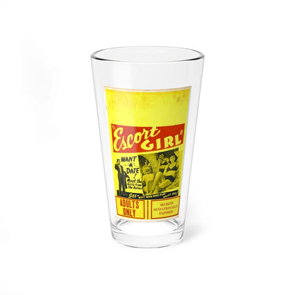 ESCORT GIRL 1941 Movie Poster - Pint Glass 16oz-16oz-Go Mug Yourself