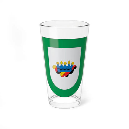 Escudo Acajete (Mexico) (Coat of Arms) Pint Glass 16oz 16oz - Go Mug Yourself