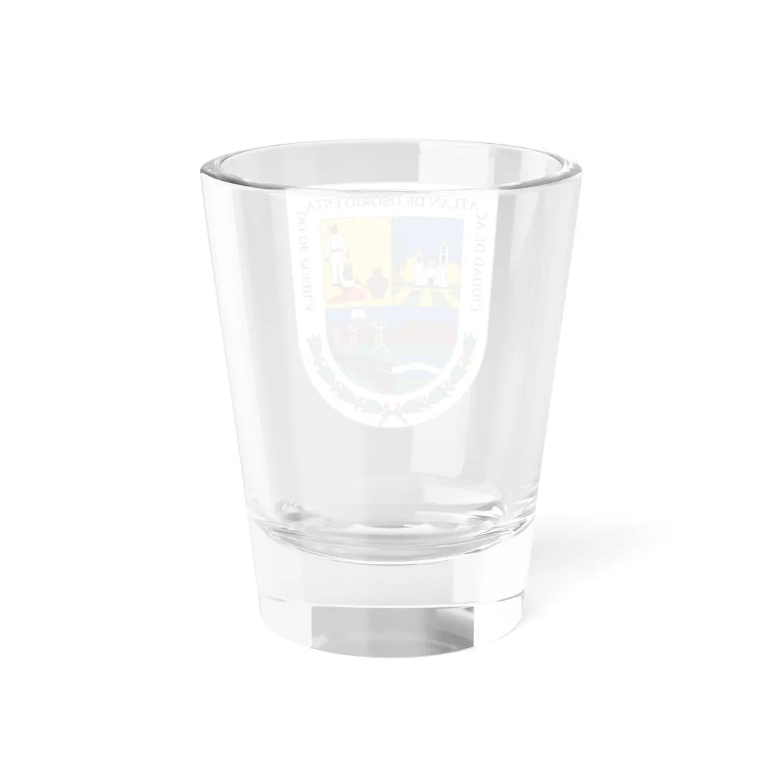 Escudo Acatlán (Mexico) (Coat of Arms) Shot Glass 1.5oz - Go Mug Yourself