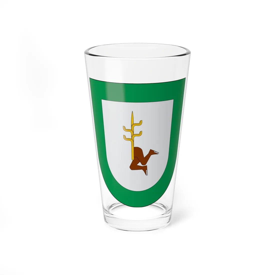Escudo Acatzingo (Mexico) (Coat of Arms) Pint Glass 16oz 16oz - Go Mug Yourself