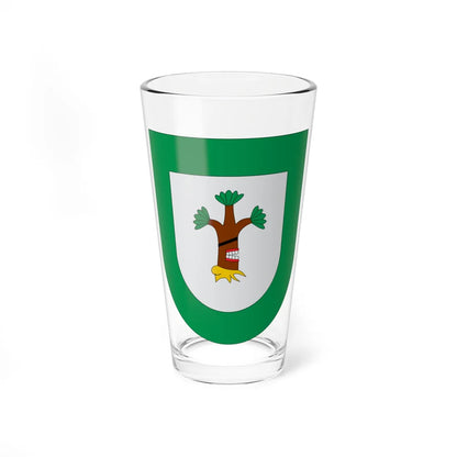 Escudo Ahuatlán (Mexico) (Coat of Arms) Pint Glass 16oz 16oz - Go Mug Yourself