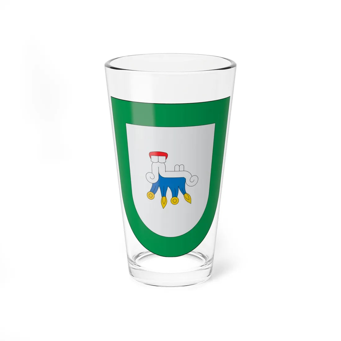Escudo Amixtlán (Mexico) (Coat of Arms) Pint Glass 16oz 16oz - Go Mug Yourself