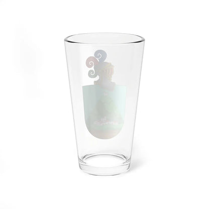 Escudo Añorbe con casco (Spain) (Coat of Arms) Pint Glass 16oz - Go Mug Yourself