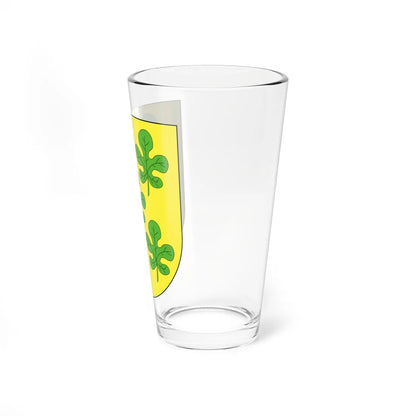 Escudo apellido Figueroa (Argentina) (Coat of Arms) Pint Glass 16oz - Go Mug Yourself