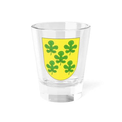Escudo apellido Figueroa (Argentina) (Coat of Arms) Shot Glass 1.5oz 1.5oz - Go Mug Yourself
