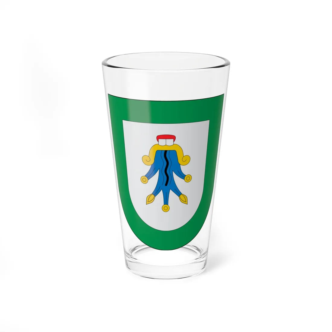 Escudo Aquixtla (Mexico) (Coat of Arms) Pint Glass 16oz 16oz - Go Mug Yourself
