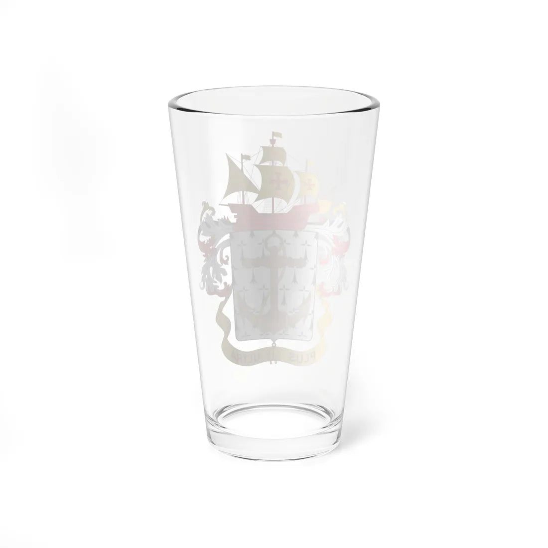 Escudo Armada Nacional de Colombia (Colombia) (Coat of Arms) Pint Glass 16oz - Go Mug Yourself