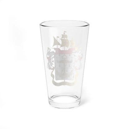 Escudo Armada Nacional de Colombia (Colombia) (Coat of Arms) Pint Glass 16oz - Go Mug Yourself