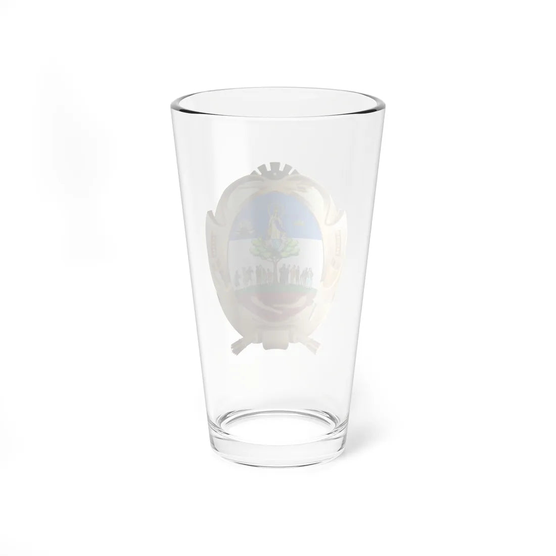Escudo armas de celaya (Costa Rica) (Coat of Arms) Pint Glass 16oz - Go Mug Yourself