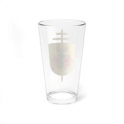 Escudo Arquidiócesis de Cartagena de Indias (Colombia) (Coat of Arms) Pint Glass 16oz - Go Mug Yourself
