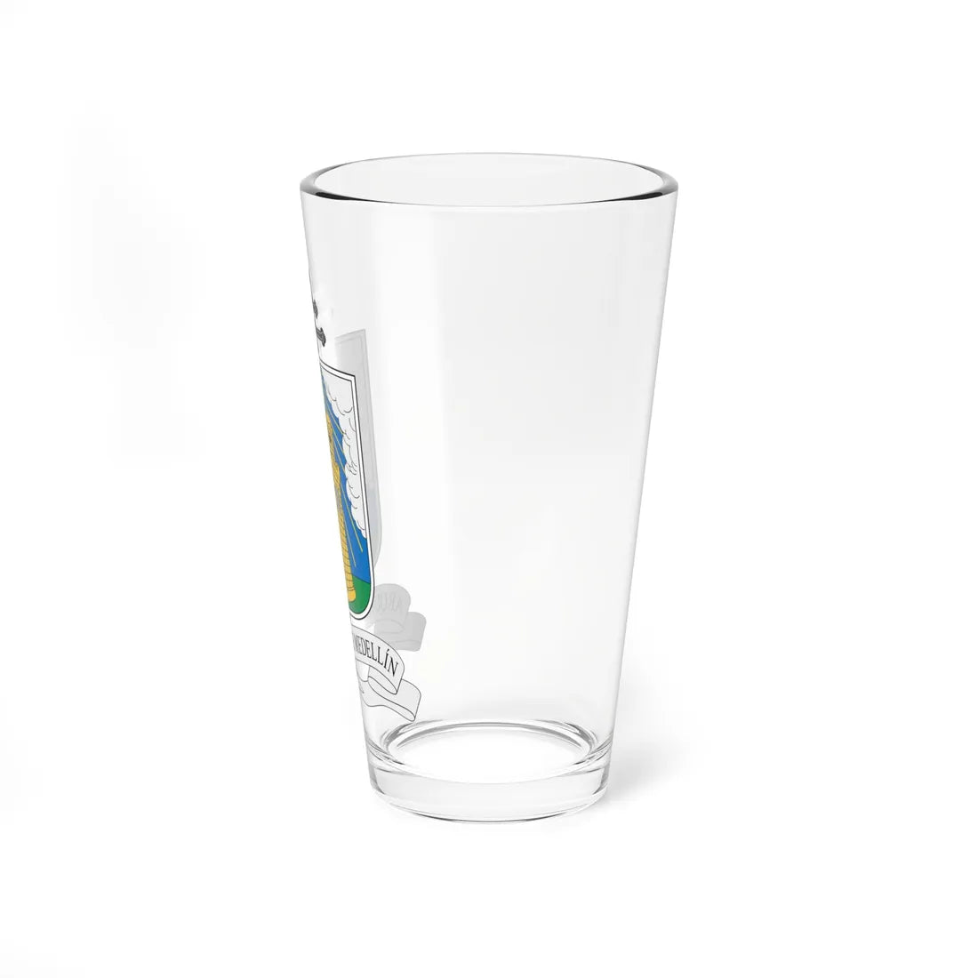 Escudo Arquidiócesis de Medellín (Colombia) (Coat of Arms) Pint Glass 16oz - Go Mug Yourself