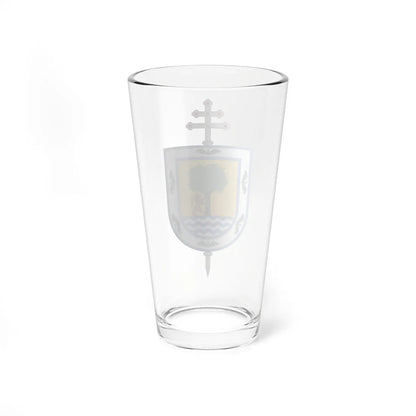 Escudo Arquidiócesis de Santa Fe de Antioquia (Colombia) (Coat of Arms) Pint Glass 16oz - Go Mug Yourself