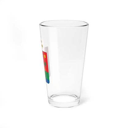 Escudo Arquidiócesis de Villavicencio (Colombia) (Coat of Arms) Pint Glass 16oz - Go Mug Yourself