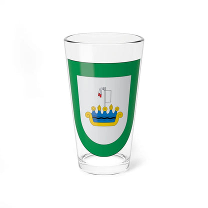 Escudo Atempan (Mexico) (Coat of Arms) Pint Glass 16oz 16oz - Go Mug Yourself