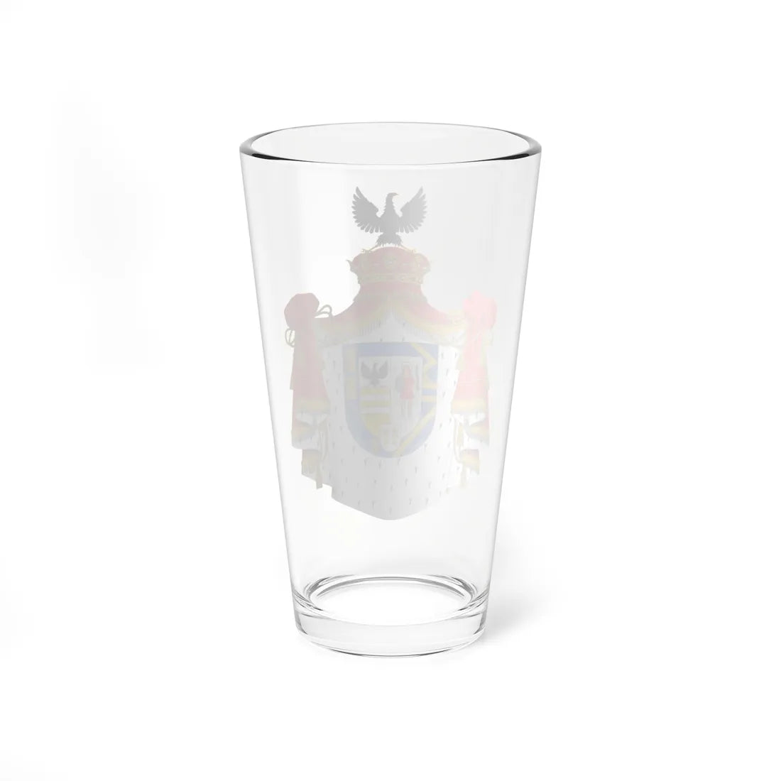 Escudo Atlixco (Costa Rica) (Coat of Arms) Pint Glass 16oz - Go Mug Yourself