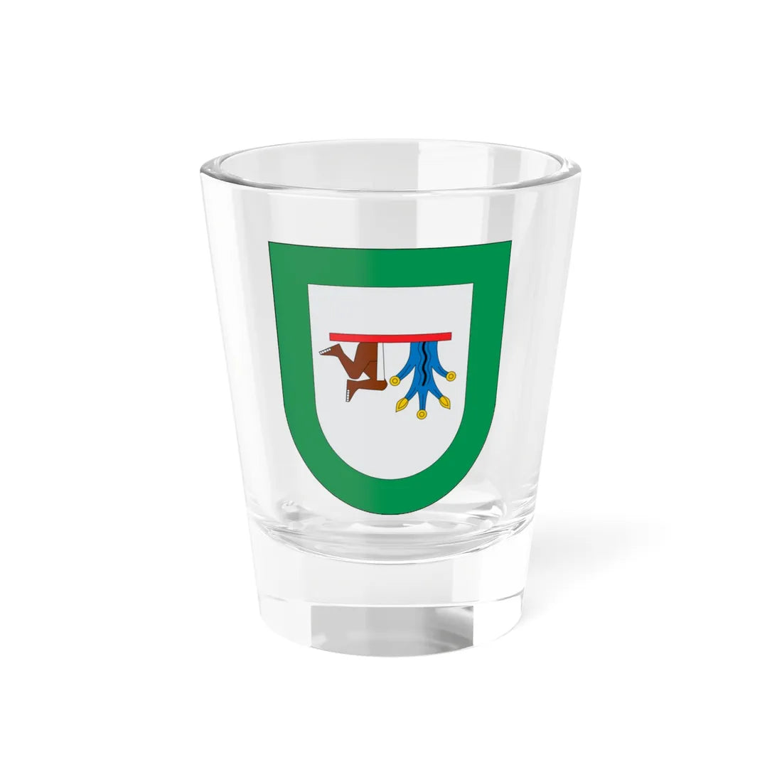Escudo Atzitzintla (Mexico) (Coat of Arms) Shot Glass 1.5oz 1.5oz - Go Mug Yourself