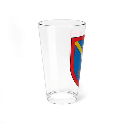 Escudo Aviacion del Ejercito de Colombia (Colombia) (Coat of Arms) Pint Glass 16oz - Go Mug Yourself