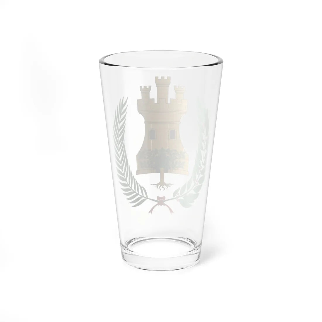 Escudo Ayamonte (Spain) (Coat of Arms) Pint Glass 16oz - Go Mug Yourself