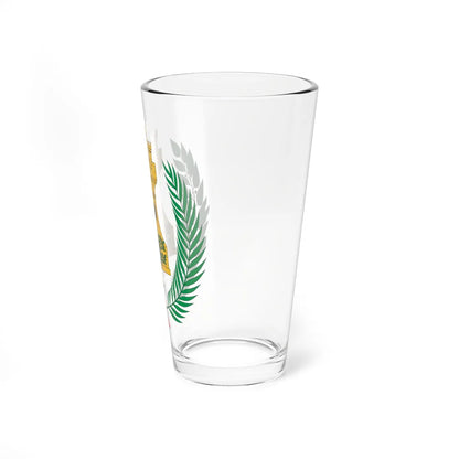 Escudo Ayamonte (Spain) (Coat of Arms) Pint Glass 16oz - Go Mug Yourself