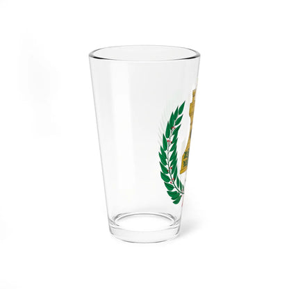 Escudo Ayamonte (Spain) (Coat of Arms) Pint Glass 16oz - Go Mug Yourself