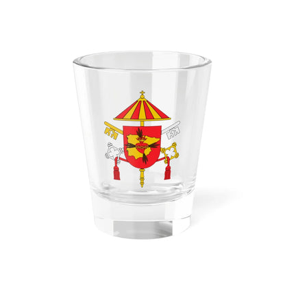 Escudo Basílica del Sagrado Corazón de Jesús de Getafe (Spain) (Coat of Arms) Shot Glass 1.5oz 1.5oz - Go Mug Yourself