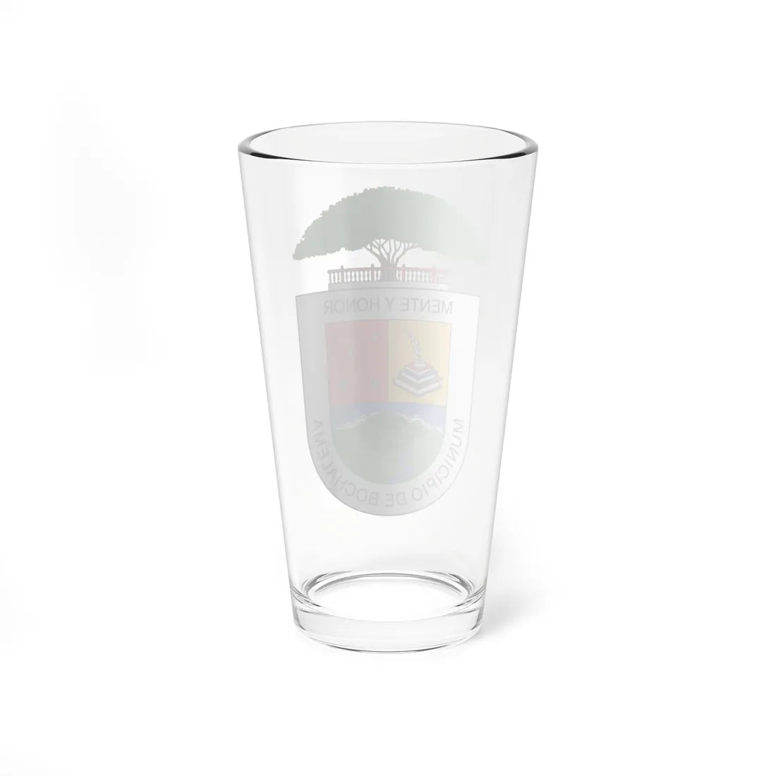 Escudo Bochalema (Colombia) (Coat of Arms) Pint Glass 16oz - Go Mug Yourself