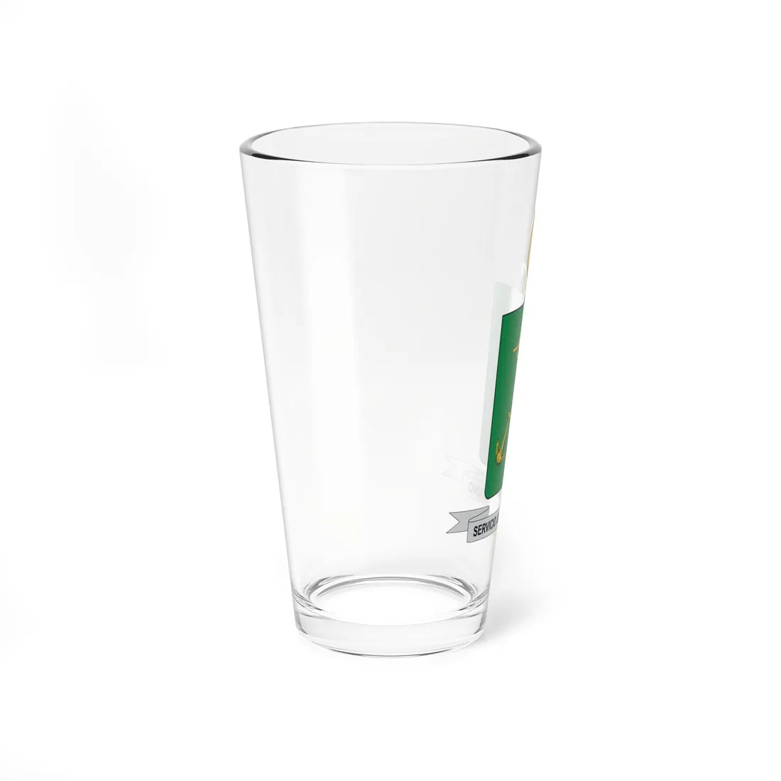Escudo Caja de Retiro de las FF.MM-Colombia (Colombia) (Coat of Arms) Pint Glass 16oz - Go Mug Yourself