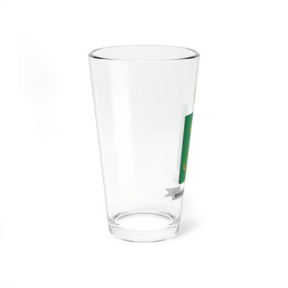 Escudo Caja de Retiro de las FF.MM-Colombia (Colombia) (Coat of Arms) Pint Glass 16oz - Go Mug Yourself