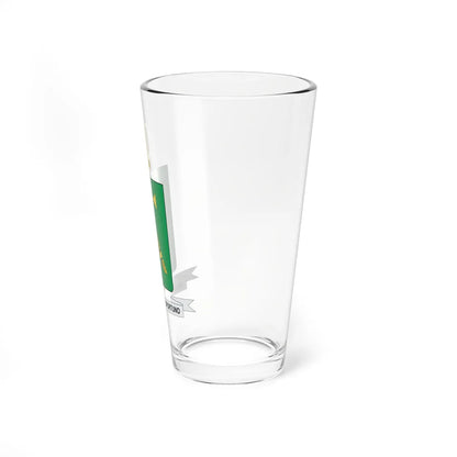 Escudo Caja de Retiro de las FF.MM-Colombia (Colombia) (Coat of Arms) Pint Glass 16oz - Go Mug Yourself